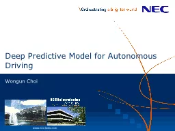 Deep Predictive Model for Autonomous Driving