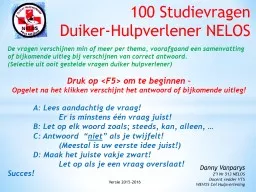 100 Studievragen  Duiker-Hulpverlener NELOS
