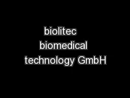 biolitec   biomedical technology GmbH