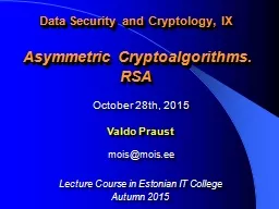 Data Security and Cryptology, IX