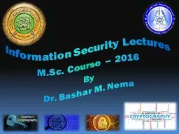 Information Security Lectures