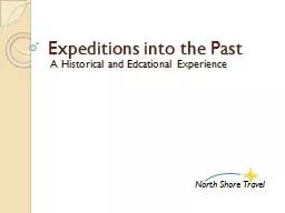 Expeditions into the Past