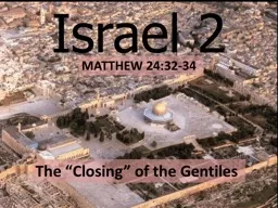 Israel 2 Deut. 32:9-10 2/3/16