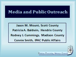Media and Public Outreach
