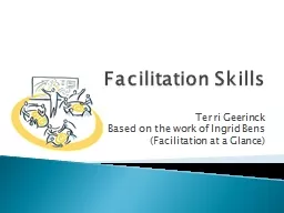 Facilitation Skills Terri