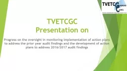 TVETCGC  Presentation on