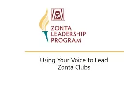 Using Your Voice to Lead