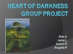Heart of Darkness Group project