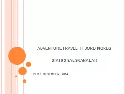 adventure travel  i Fjord Noreg