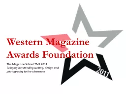 Western Magazine Awards Foundation