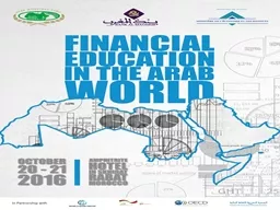 Financial Education in the Arab