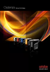 Cadenza Moving Coil Cartridges  Introduction At Ortofo