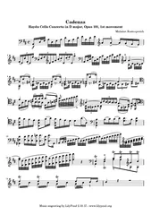 Mstislav Rostropovich Haydn Cello Concerto in D major
