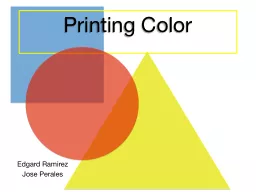 Printing Color Edgard  Ramirez