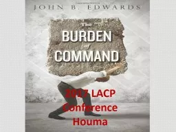 2017 LACP Conference Houma