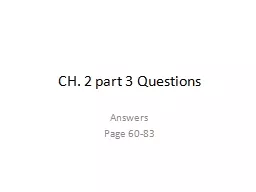 CH. 2 part 3 Questions Answers