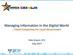 Managing Information in the Digital World