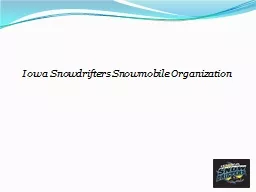 Iowa  Snowdrifters  Snowmobile Organization