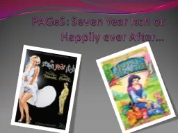 PAGeS : Seven Year Itch or Happily ever After…