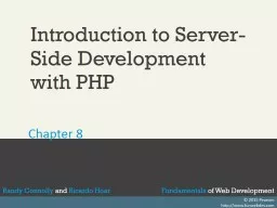 Introduction to Server- Side Development