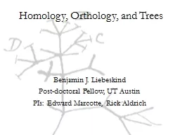 Homology,  Orthology , and Trees