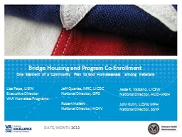 Bridge Housing and Program Co-Enrollment