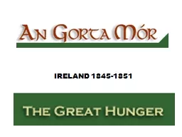 IRELAND 1845-1851 Mother   IRELAND