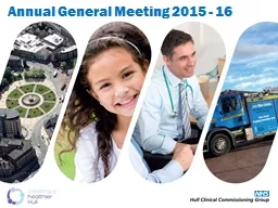 Annual General Meeting 2015 - 16
