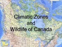 Climatic  Zones and Wildlife of
