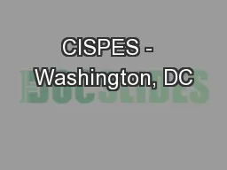 CISPES -  Washington, DC