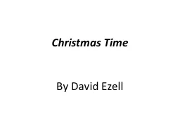 Christmas Time By David Ezell