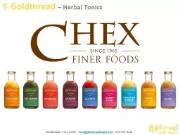 Goldthread   – Herbal Tonics