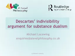 Descartes’  indivisibility argument