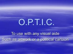 O.P.T.I.C. To use with any visual aide