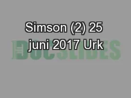 Simson (2) 25 juni 2017 Urk