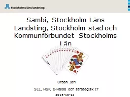 Sambi ,  Stockholm Läns Landsting,