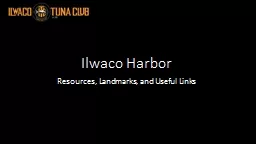 Ilwaco  Harbor Resources, Landmarks, and