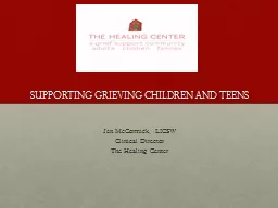 Supporting Grieving Children and Teens
