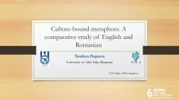 COMPANY metaphors in British and Romanian Business Journalese