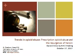 Trends in opioid  a buse: