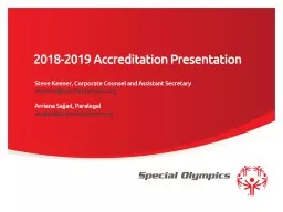 2018-2019 Accreditation Presentation