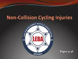 Non-Collision Cycling Injuries