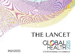 #GH2035 Global Health 2035: