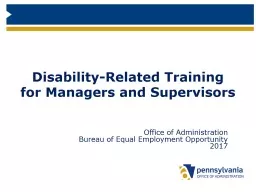 1 Disability-Related Training