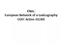 ENeL : European Network