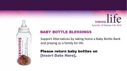 Please return baby bottles