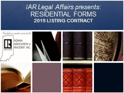 IAR Legal Affairs presents