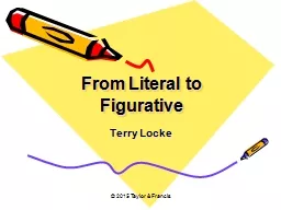 From Literal to Figurative