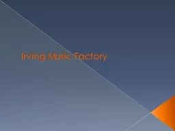 Irving Music Factory Irving Music Factory – Restaurant Tenants