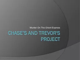 Chase’s and Trevor's Project